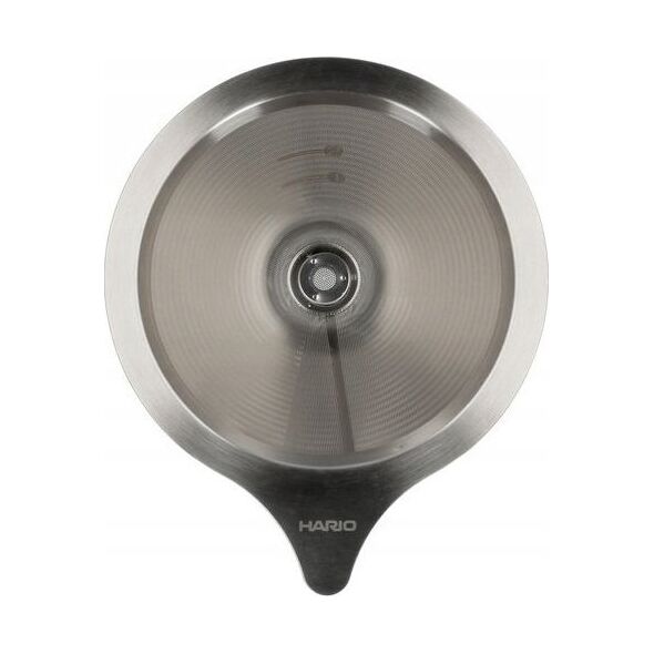 Hario Hario metalowy Drip V60-01 z podstawką 9021041 4977642727960