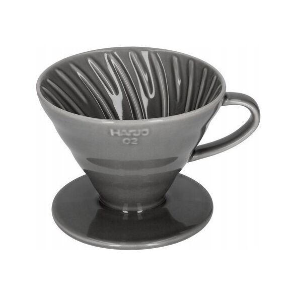 Hario Hario ceramiczny Drip V60-02 Szary 9021045 4977642727946