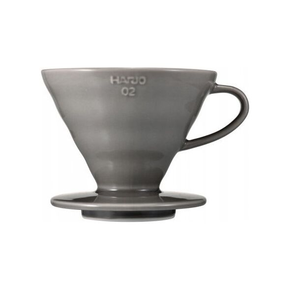 Hario Hario ceramiczny Drip V60-02 Szary 9021045 4977642727946