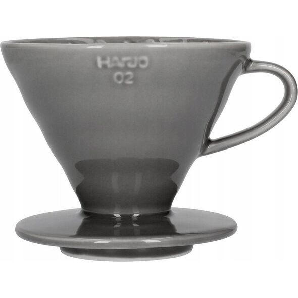 Hario Hario ceramiczny Drip V60-02 Szary 9021045 4977642727946