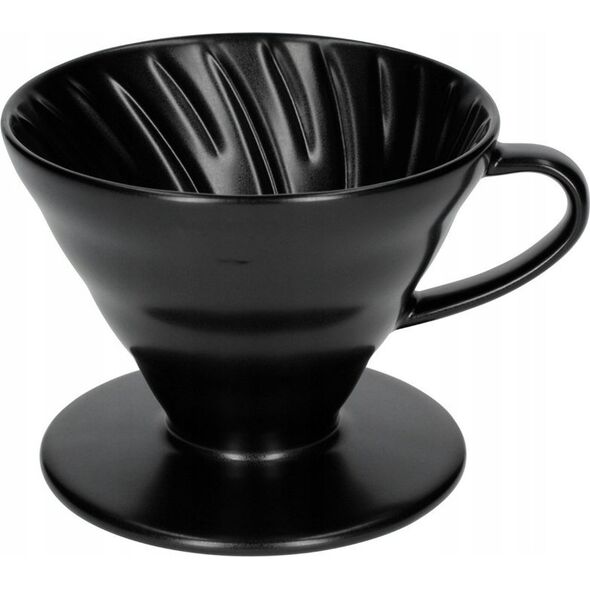 Hario Hario ceramiczny Drip V60-02 Czarny 9021047 4977642729780