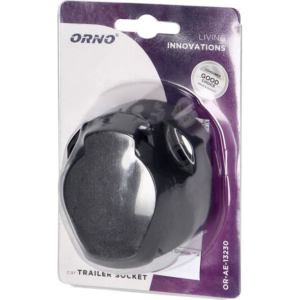 Orno Gniazdo przyczepy samochodowej OR-AE-13230 12/24V 13-pin 4570 9031152 5908254814570