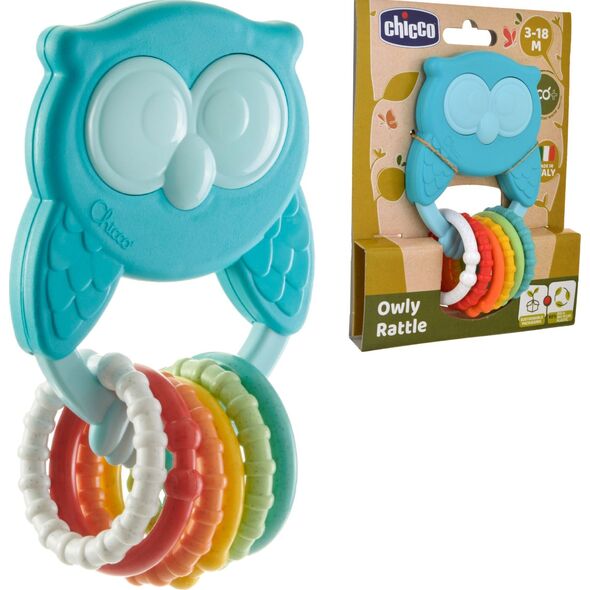 Chicco CHICCO-4940-ECO+GRZECHOTKA SOWA 9043617 8058664136537