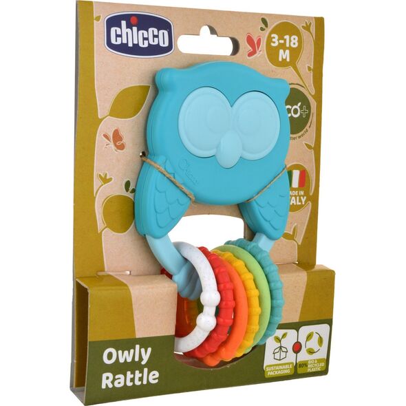 Chicco CHICCO-4940-ECO+GRZECHOTKA SOWA 9043617 8058664136537