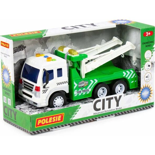 Polesie AUTO CIEZAR HOLOWNIK DZ/SW P/B 32X18X12 ZIE WAD 9045730 4810344086563