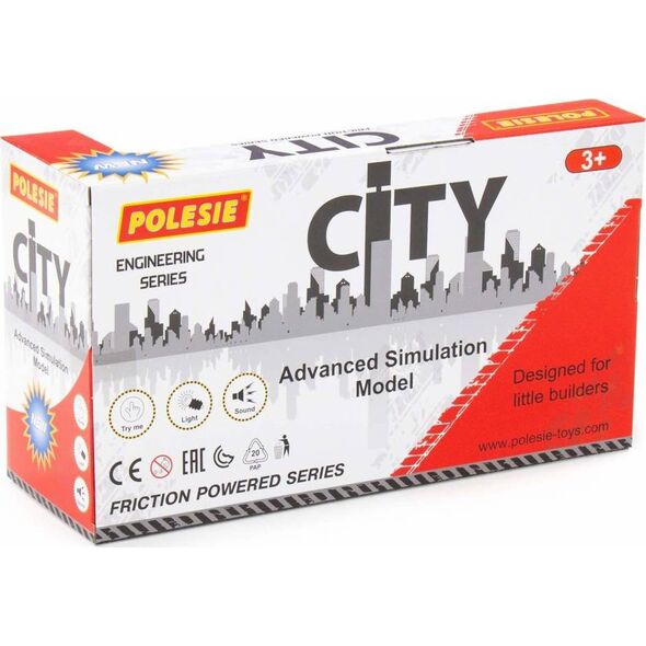 Polesie AUTO STRAZ DZ/SW P/B 32X18X12 WADER P WB 9045791 4810344086396