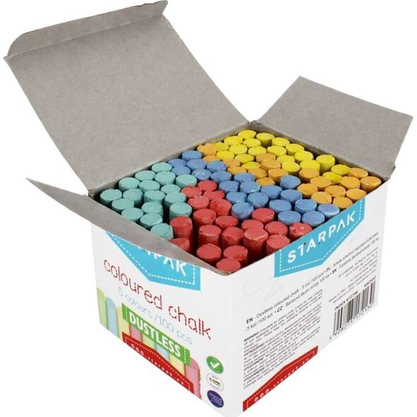 Starpak KREDA SZKOL 5KOL NP STK OP100SZT PUD 1/16 9047367 5908275172130