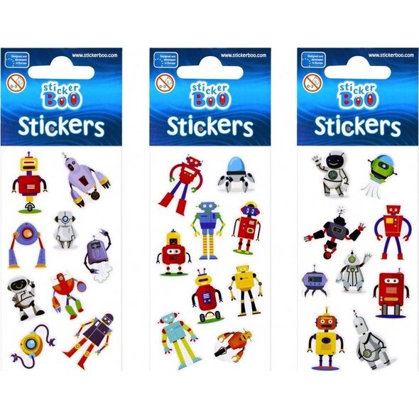 STICKERBOO NAKLEJ 66X180 S-BOO ROBOTY PBH 120/1800 9048283 5908275196297