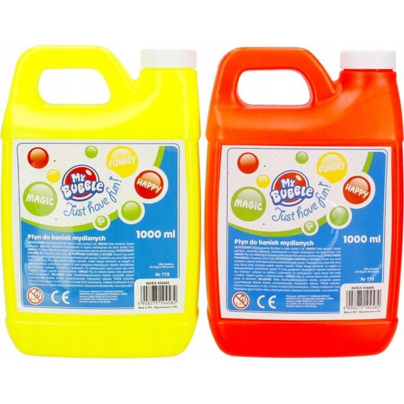 Mc Bańki Mydlane PLYN DO BANIEK 1000ML MY BUBBLE MIX2 BANIAK 12 9049973 5908275104582