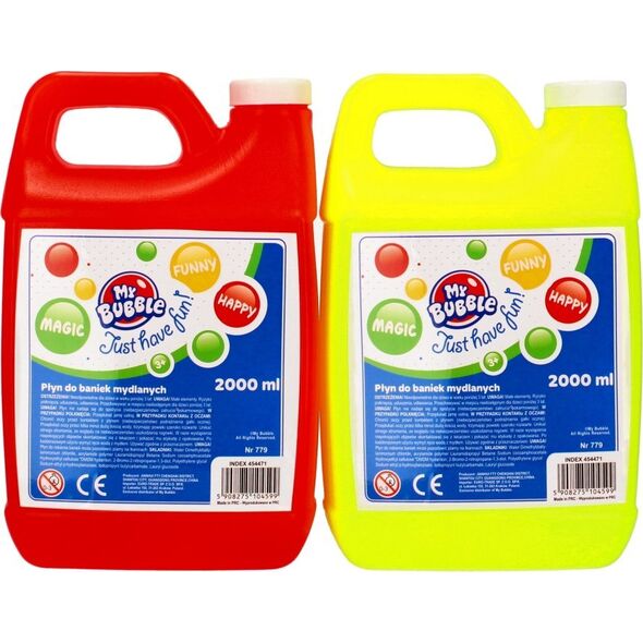 Mc Bańki Mydlane PLYN DO BANIEK 2000ML MY BUBBLE BANIAK 8 9049974 5908275104599
