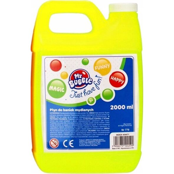 Mc Bańki Mydlane PLYN DO BANIEK 2000ML MY BUBBLE BANIAK 8 9049974 5908275104599