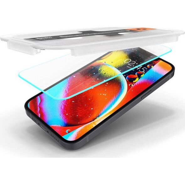Spigen Szkło hartowane Spigen GLAS.tR ez Fit Apple iPhone 13/13 Pro [2 PACK] 9084564 8809811851229