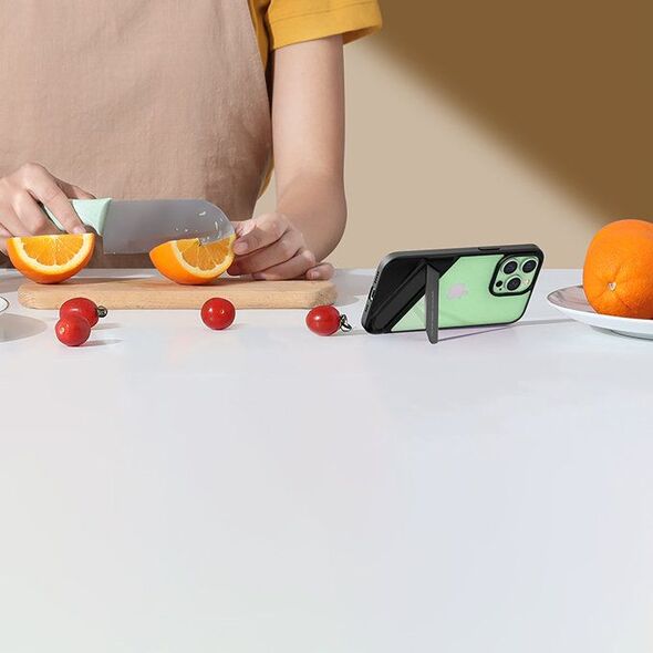 Ugreen Ugreen Fusion Kickstand Case sztywne etui z żelową ramką i podstawką do iPhone 13 Pro czarny (90153) 9087270 6957303891535