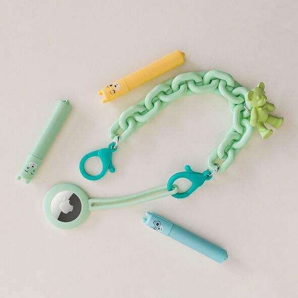 Hurtel Color Chain (rope) kolorowy łańcuszek łańcuch zawieszka do telefonu portfela plecaka żółty 9087334 9111201943421