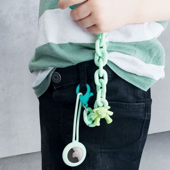 Hurtel Color Chain (rope) kolorowy łańcuszek łańcuch zawieszka do telefonu portfela plecaka żółty 9087334 9111201943421
