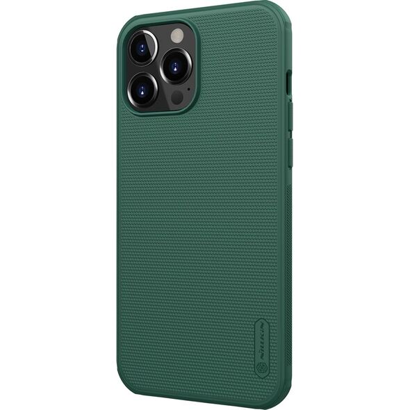 Nillkin Nillkin Super Frosted Shield Pro Wytrzymałe Etui Pokrowiec Iphone 13 Pro Max Zielony 9105829 6902048222908