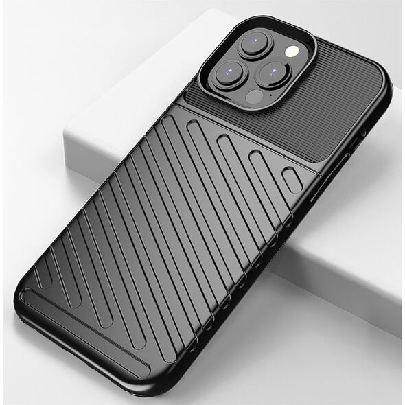 Hurtel Thunder Case Elastyczne Pancerne Etui Pokrowiec Iphone 13 Pro Max Czarny 9183709 9145576216989