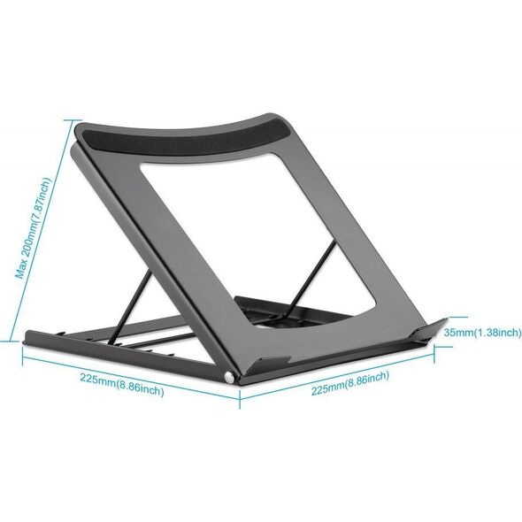 Manhattan Manhattan Regulowana podstawka Stand pod Laptopa Tablet Notebook 9264415 766623462129