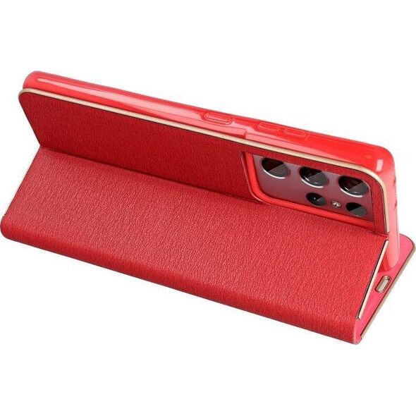 ForCell ETUI Kabura Forcell LUNA Book Gold do XIAOMI Redmi NOTE 10 5G / Poco M3 Pro / Poco M3 Pro 5G czerwony CASE 9289974 5903396106972