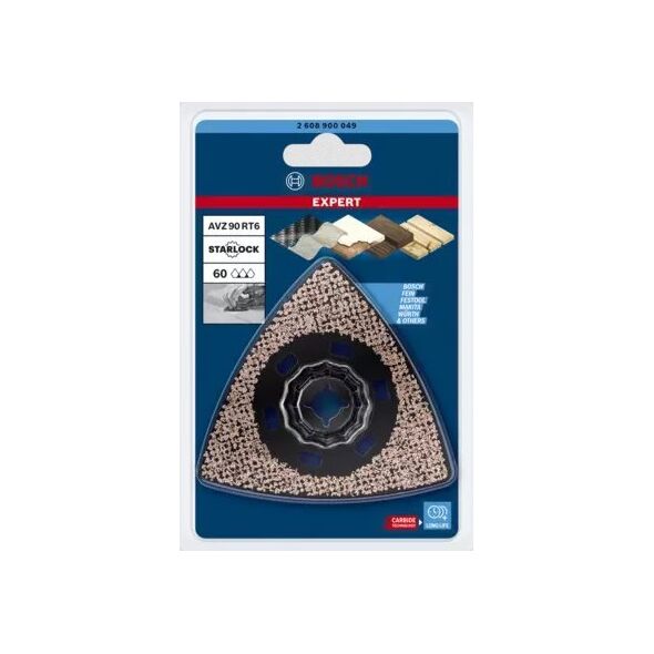 Bosch Bosch sanding plate MultiMaterial AVZ90RT6 1St - 2608900049 EXPERT RANGE 9356018 4059952531014