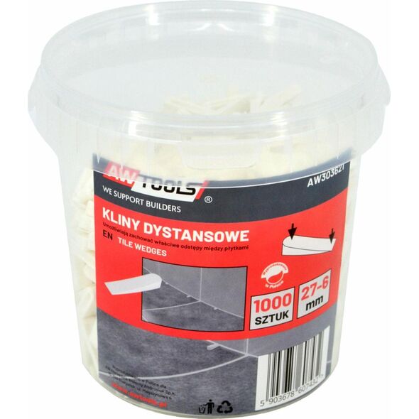 AWTools AWTOOLS KLINY DO GLAZURY WIADERKO 1000szt. / MAŁE AW303621 9399098 5903678607432