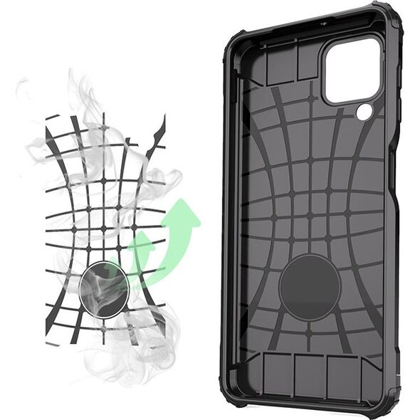 Hurtel Hybrid Armor pancerne hybrydowe etui pokrowiec Samsung Galaxy A22 4G złoty 9405241 9111201944619