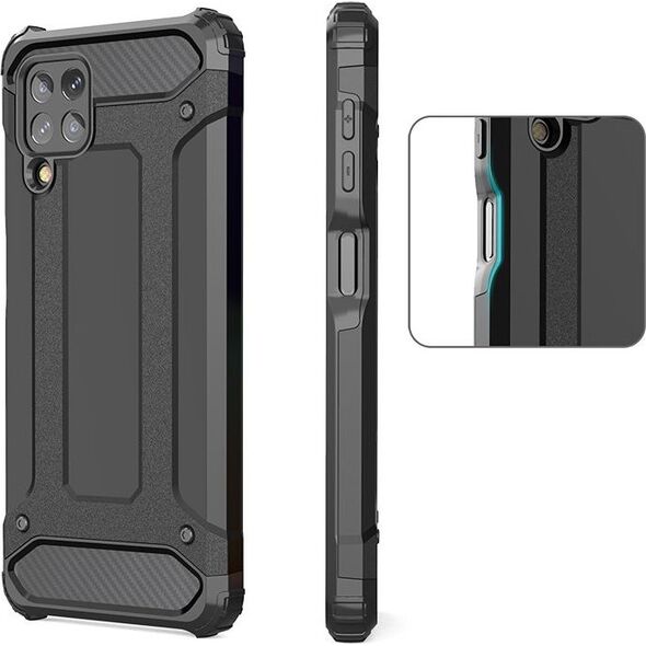 Hurtel Hybrid Armor pancerne hybrydowe etui pokrowiec Samsung Galaxy A22 4G złoty 9405241 9111201944619