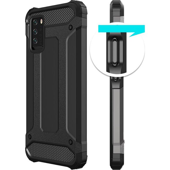 Hurtel Hybrid Armor pancerne hybrydowe etui pokrowiec Xiaomi Redmi Note 10 5G / Poco M3 Pro złoty 9405253 9111201944282