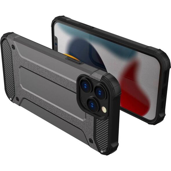 Hurtel Hybrid Armor pancerne hybrydowe etui pokrowiec iPhone 13 Pro niebieski 9405258 9145576212387