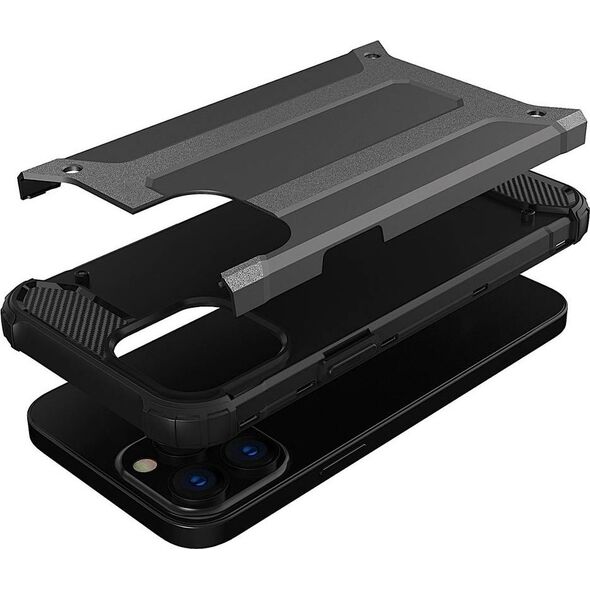 Hurtel Hybrid Armor pancerne hybrydowe etui pokrowiec iPhone 13 Pro niebieski 9405258 9145576212387