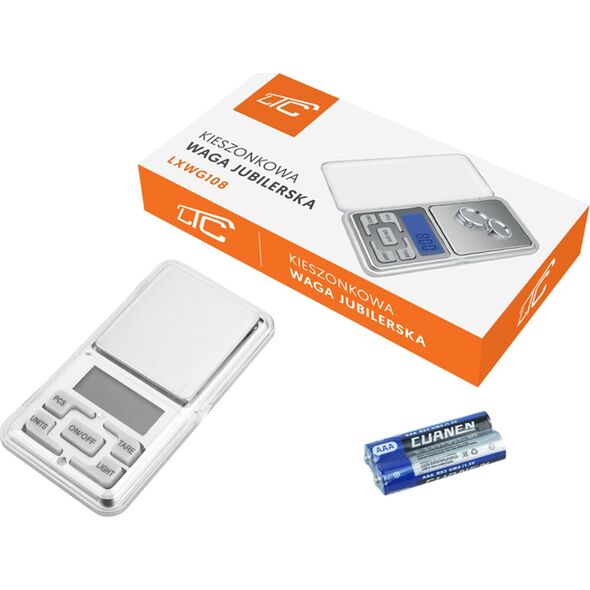 LTC Waga Jubilerska Ltc 500 G/0.1 G, 2 X Aaa. Yxapud 9413946 5902270768473