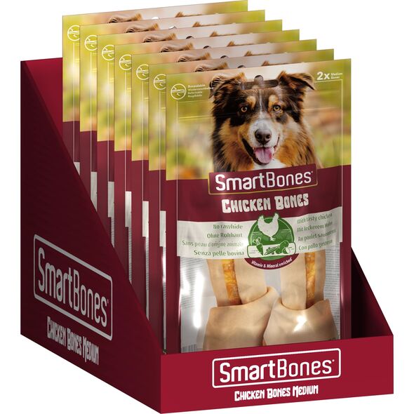 SmartBones Chicken Bones Medium 2szt. [T027125] 9427549 810833027125
