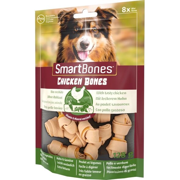 SmartBones Chicken Bones Mini 8szt. [T027101] 9427551 810833027101