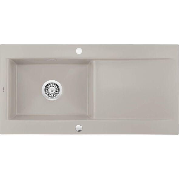 Zlewozmywak Deante Sabor  ceramiczny 1-komorowy z ociekaczem 9458791 5907650878100
