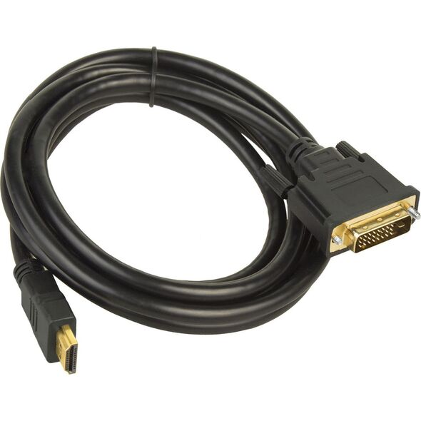 Kabel Maclean HDMI - DVI-D 2m czarny (MCTV-717) 9459379 5902211120865
