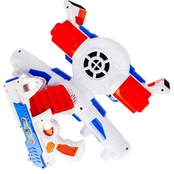 Mega Creative PISTOLET NA STRZA B/O AKC 53X26X12 MC ZEST 6/12 9493504 5908275185239