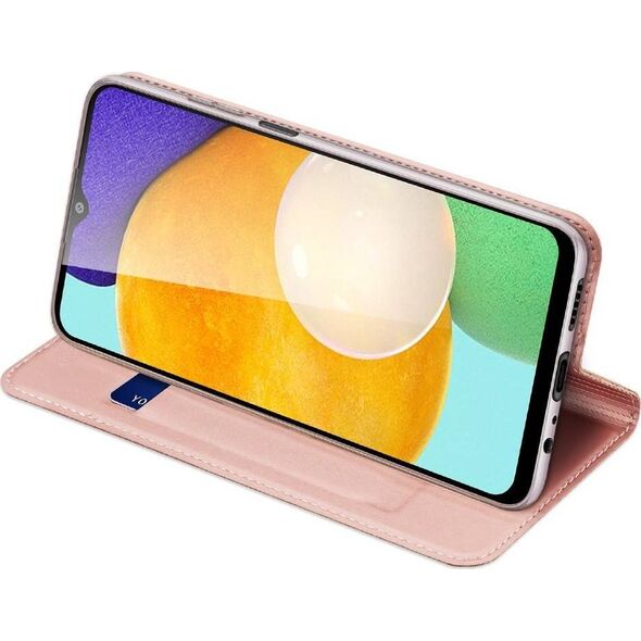 Dux Ducis Etui SAMSUNG GALAXY A03S z klapką Dux Ducis skórzane Skin Leather jasny róż 9500958 6934913049716