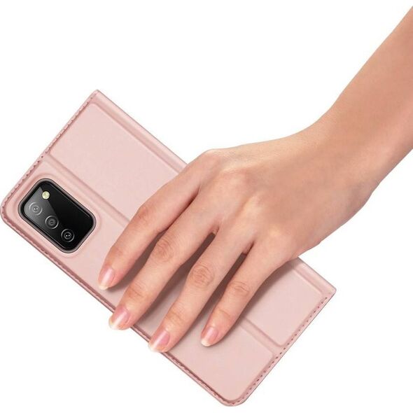 Dux Ducis Etui SAMSUNG GALAXY A03S z klapką Dux Ducis skórzane Skin Leather jasny róż 9500958 6934913049716