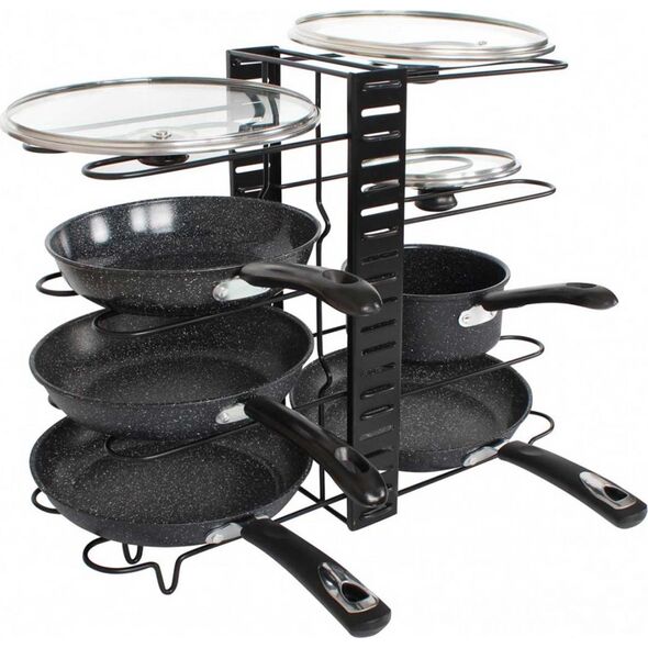 KingHoff ORGANIZER STOJAK NA PATELNIE GARNKI KINGHOFF KH-1640 9509494 5908287216402