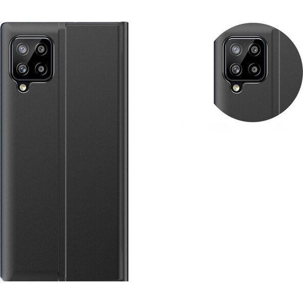 Hurtel Sleep Case pokrowiec etui z klapką typu Smart Cover Samsung Galaxy A22 4G niebieski 9511316 9145576220283