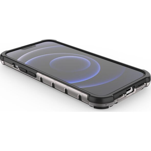 Hurtel Honeycomb etui pancerny pokrowiec z żelową ramką iPhone 13 Pro niebieski 9511375 9145576213292