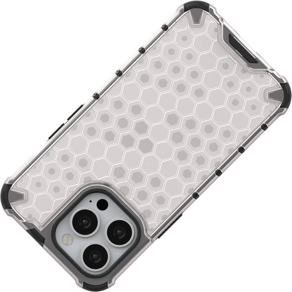 Hurtel Honeycomb etui pancerny pokrowiec z żelową ramką iPhone 13 Pro niebieski 9511375 9145576213292