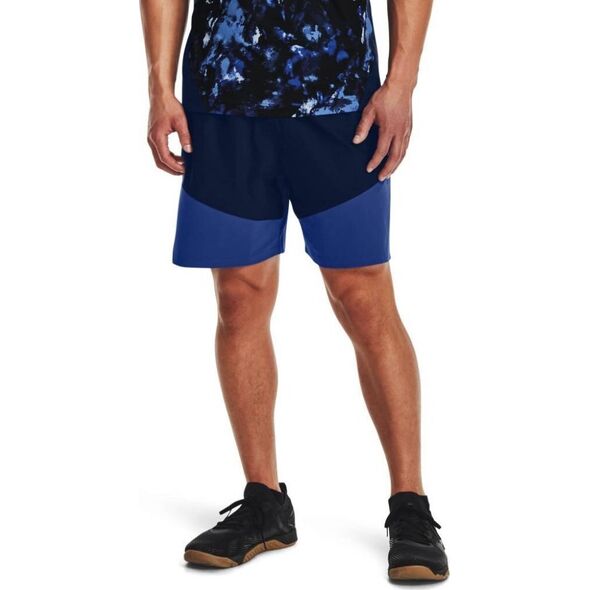 Under Armour Under Armour Knit Woven Hybrid Shorts 1366167-408 Granatowe L 9540247 195251323906