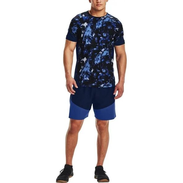 Under Armour Under Armour Knit Woven Hybrid Shorts 1366167-408 Granatowe L 9540247 195251323906