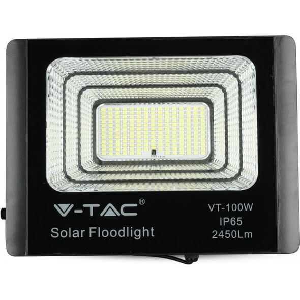 Naświetlacz V-TAC Projektor LED Solarny VT-100W 35W 4000K 2450lm 9573217 3800157645614