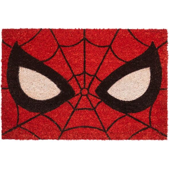 wycieraczka Spider-man 40 x 60 cm PVC/włókno kokosowe czerwona 9591443 8435497228156