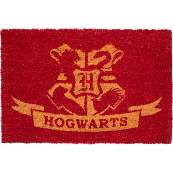 wycieraczka Harry Poter 60 x 40 cm PVC/włókno kokosowe czerwona 9591482 8435497228064