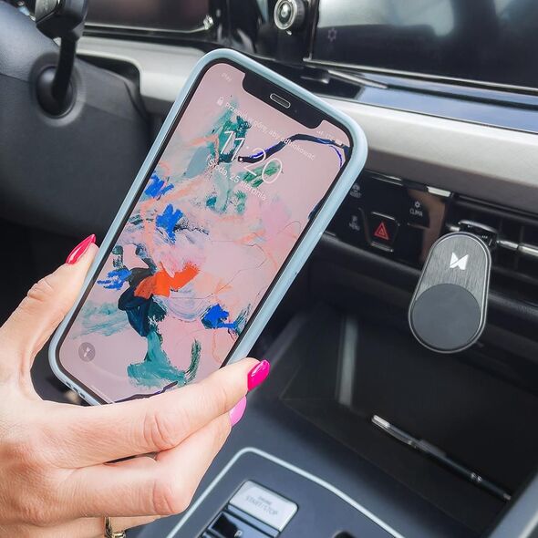 Wozinsky Wozinsky Kickstand Case elastyczne silikonowe etui z podstawką Samsung Galaxy A32 4G szary 9599003 9145576226742