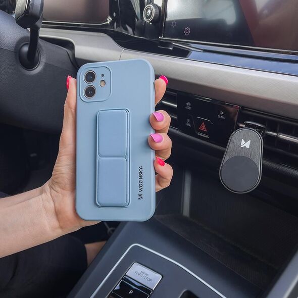 Wozinsky Wozinsky Kickstand Case elastyczne silikonowe etui z podstawką Samsung Galaxy A32 4G czerwony 9599005 9145576226759