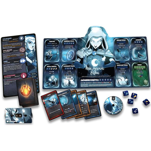 Lucky Duck Dice Throne: Starcie 1 - Barbarzyńca vs Księżycowa Elfka 9619744 787790586593